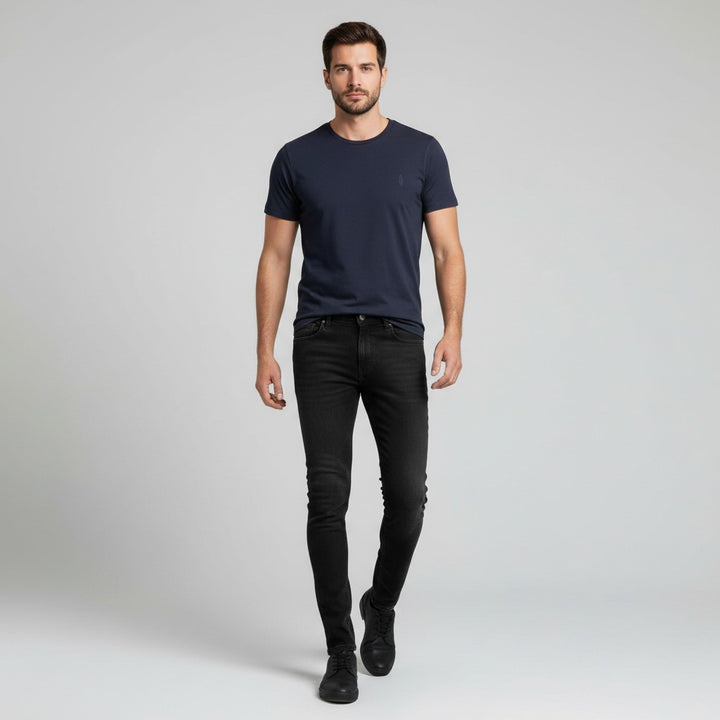 black denim